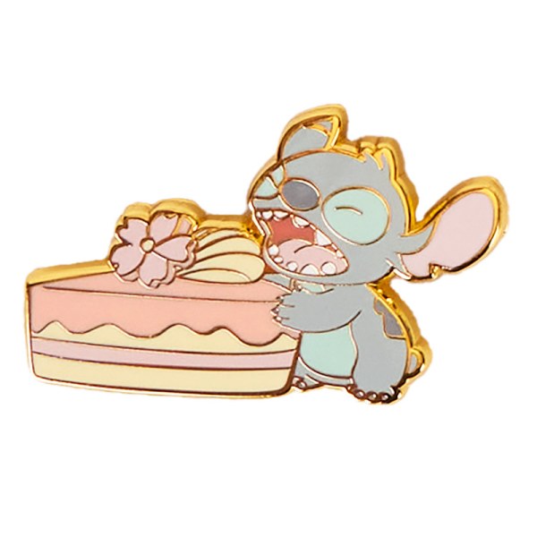 Pin's Boîte Mystère Stitch & Angel Fleurs de Cerisier - DISNEY LOUNGEFLY
