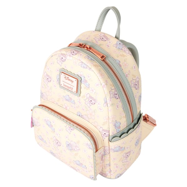 Mini sac à dos Stitch & Angel fleurs de cerisiers - DISNEY LOUNGEFLY