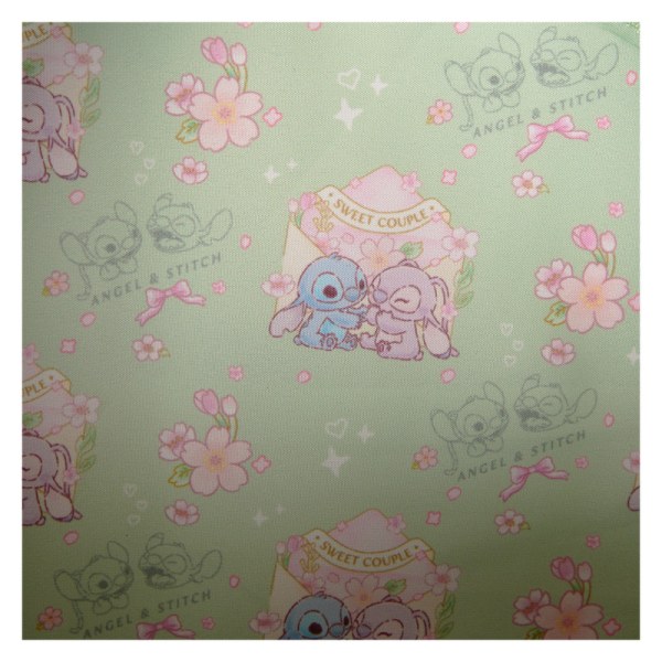 Mini sac à dos Stitch & Angel fleurs de cerisiers - DISNEY LOUNGEFLY