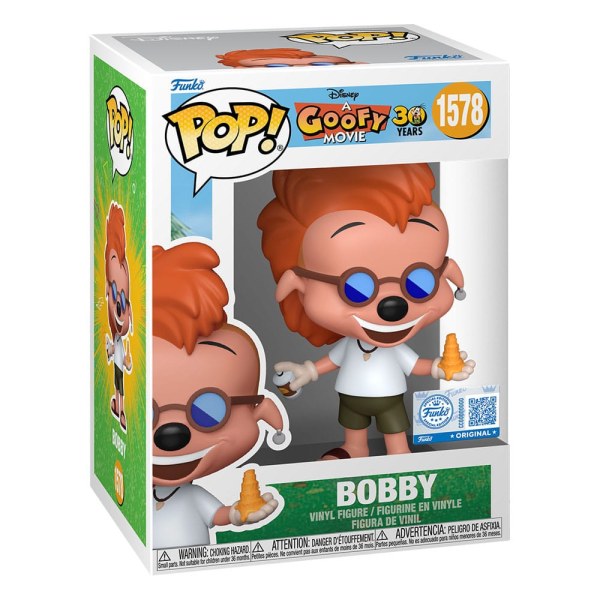 Dingo et Max POP! 1578 Disney Figurine en vinyle Bobby Zimuruski 9 cm