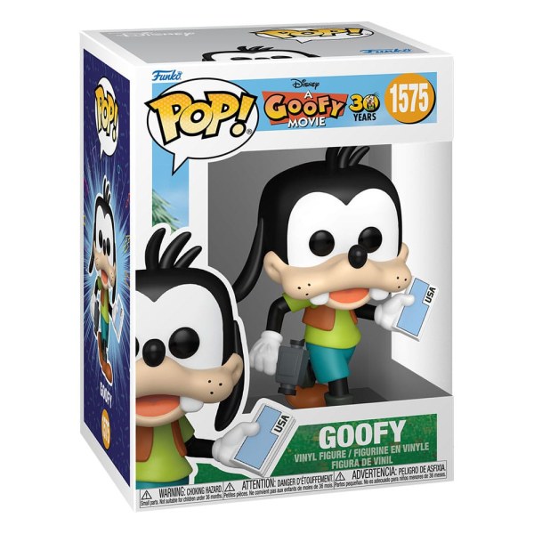 Dingo et Max POP! 1575 Disney Figurine en vinyle Dingo 9 cm