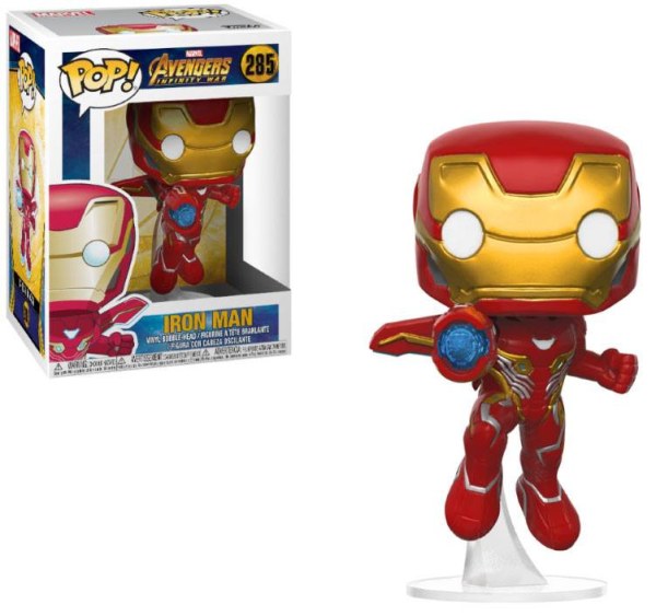 Figurine en vinyle Avengers Infinity War POP! 285 Movies Iron Man 9 cm