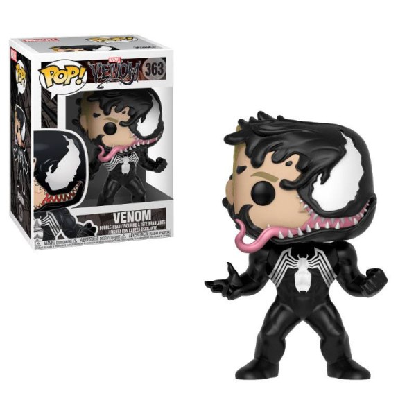 Figurine articulée en vinyle Venom POP! 363 Marvel, Eddie Brock, Venomized, 9 cm