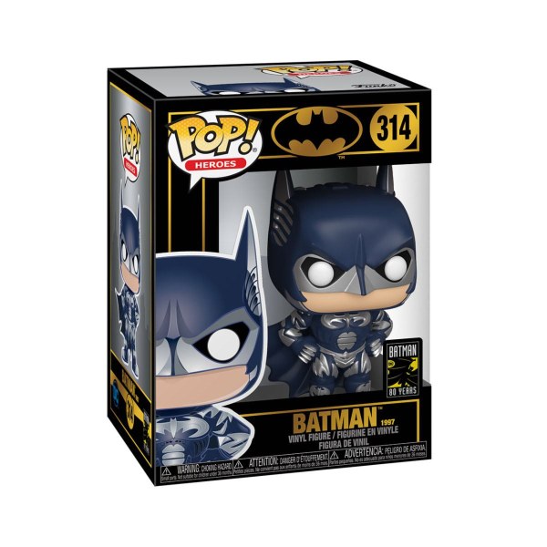 Figurine en vinyle Batman 80e POP! 314 Heroes Batman (1997) 9 cm