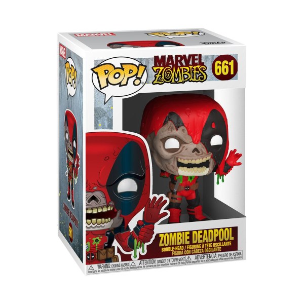 Figurine Marvel POP! 671 Vinyle Zombie Deadpool 9 cm