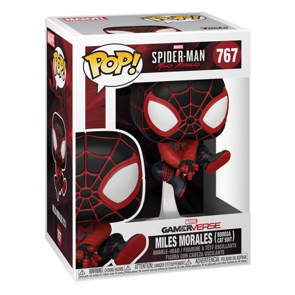 Figurine en vinyle Marvel's Spider-Man POP! 767 Games Miles Morales Bodega Suit 9 cm