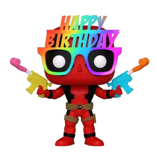 Figurine Marvel en vinyle Deadpool POP! 783 Lunettes 30e anniversaire Deadpool 9 cm