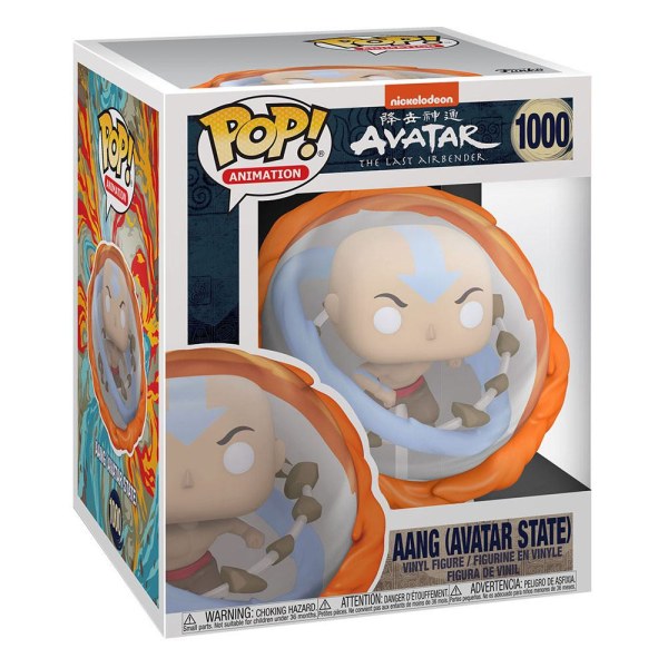 Avatar : Le Dernier Maître de l'Air Figurine POP! 1000 Vinyle Aang All Elements 15 cm