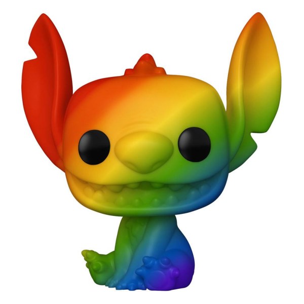 Lilo & Stitch POP! 1045 Pride Figurine en vinyle Stitch (RNBW) 9 cm