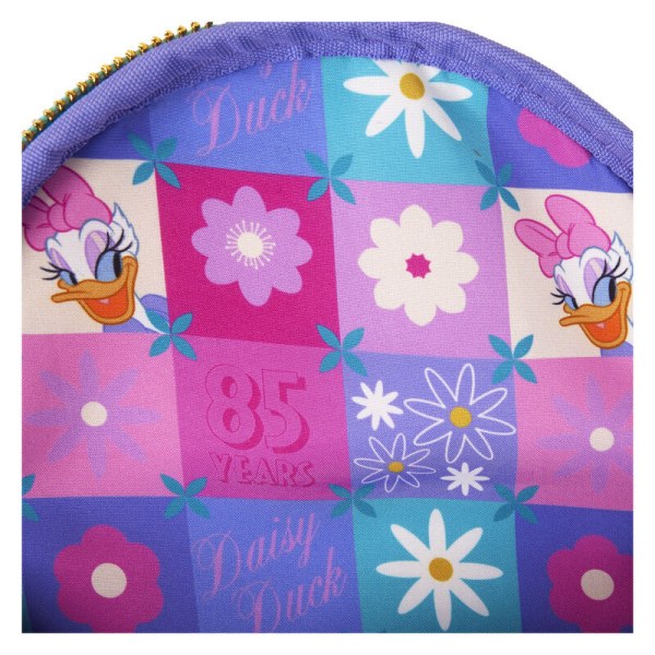 Mini sac à dos convertible sac bandoulière Daisy & Minnie - DISNEY LOUNGEFLY Daisy 85e anniversaire