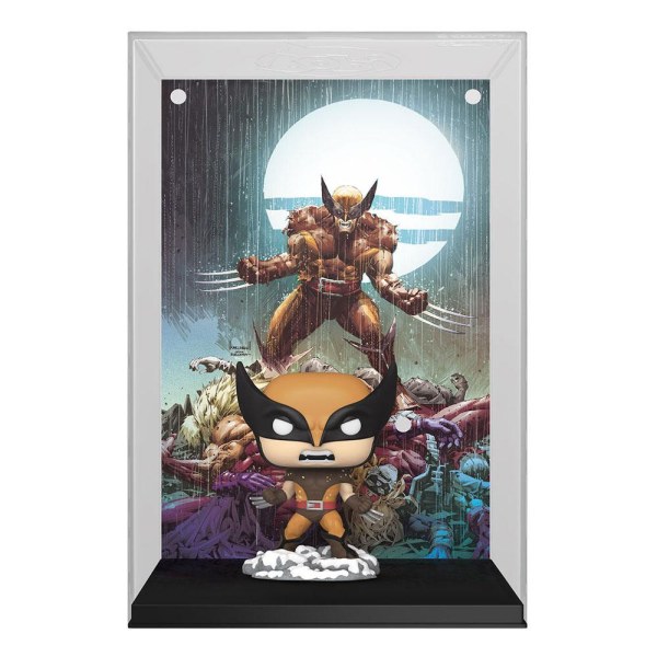 Figurine Wolverine en vinyle Marvel Comics POP! 06, couverture de bande dessinée, 9 cm