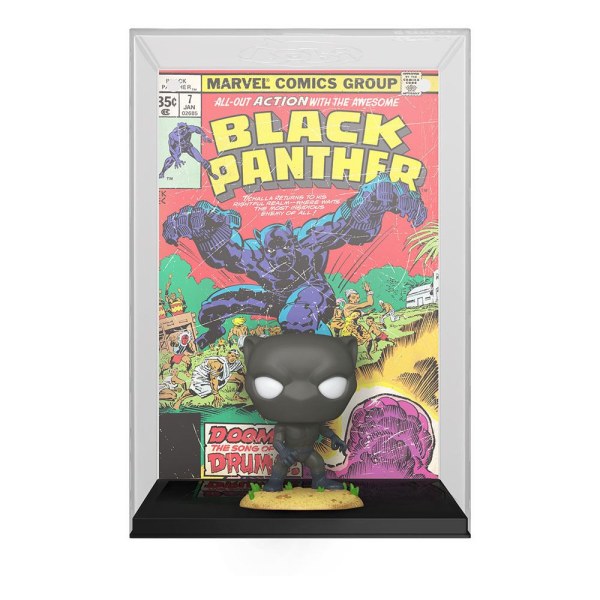 Figurine en vinyle Marvel POP! 18 Comic Cover Black Panther 9 cm