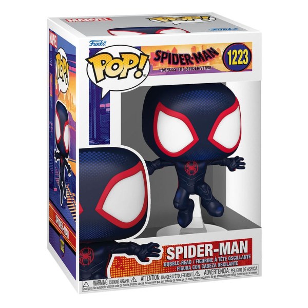 Spider-Man : Across the Spider-Verse POP! 1223 Films Figurine en vinyle Spider-Man 9 cm