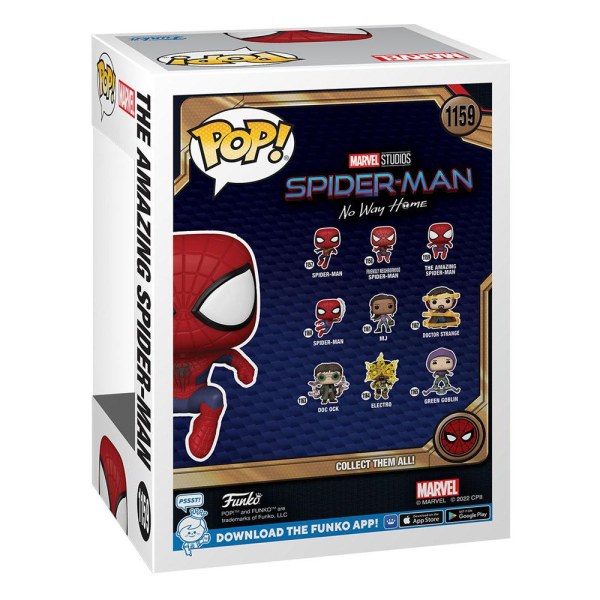 Spider-Man : No Way Home POP! 1159 Figurine en vinyle Marvel The Amazing Spider-Man 9 cm