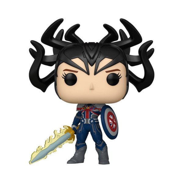 Et si...? POP! 1464 Animation Figurine en vinyle Infinity Captain Carter 9 cm