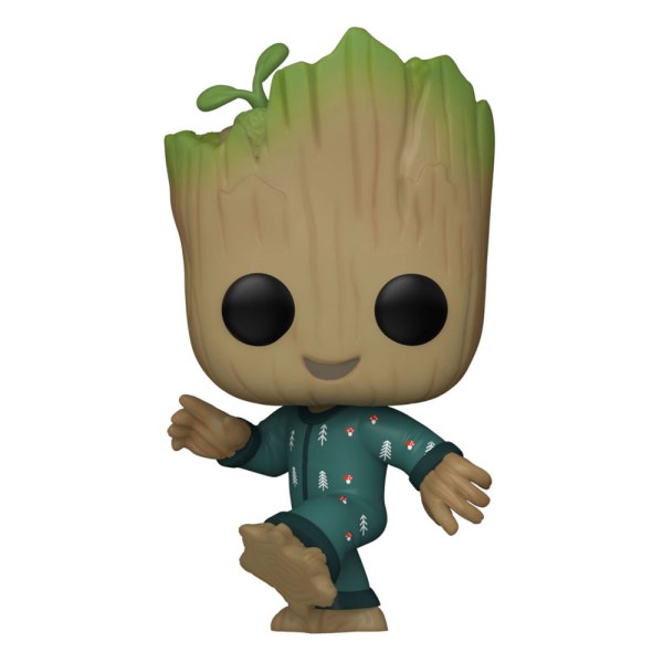 Je m'appelle Groot POP ! 1192 Figurine en vinyle Groot PJs (dansant) 9 cm