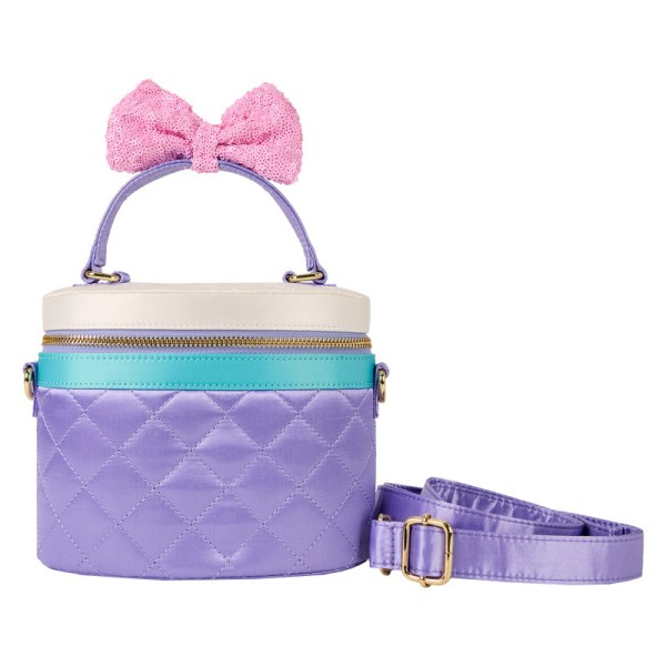 Sac à bandoulière matelassé à sequins - DISNEY LOUNGEFLY Daisy 85e anniversaire