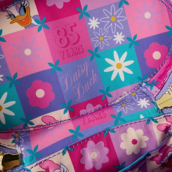 Sac à bandoulière matelassé à sequins - DISNEY LOUNGEFLY Daisy 85e anniversaire