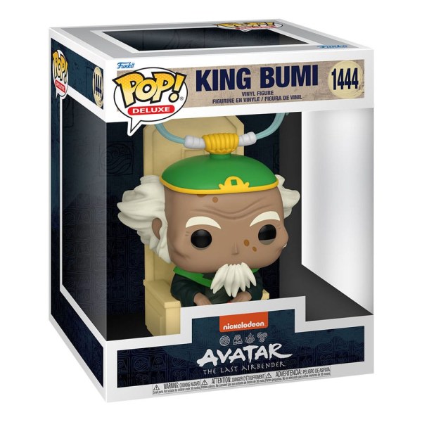 Avatar : Le Dernier Maître de l'Air POP! 1444 Deluxe Vinyle King Bumi Figurine 9 cm