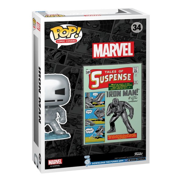 Figurine en vinyle Marvel POP! 34 Comic Cover Tales of Suspense #39 9 cm