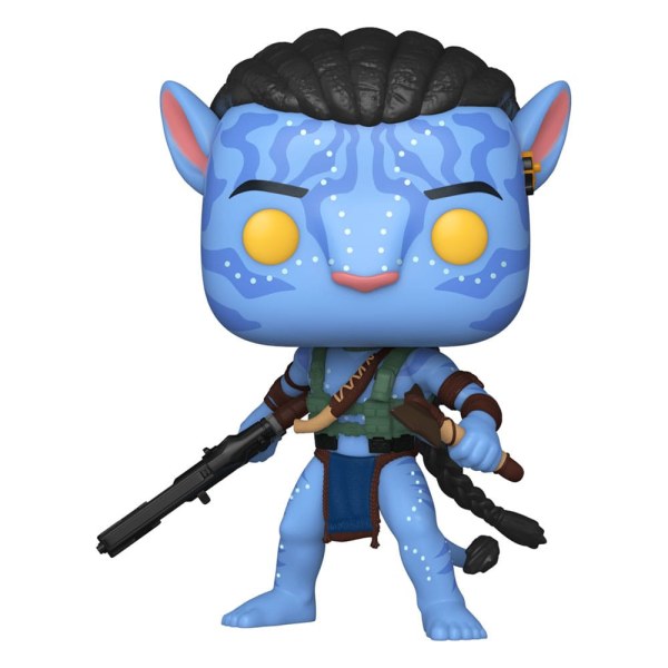 Avatar : La Voie de l'Eau POP! 1549 Movies Figurine en vinyle Jake Sully (Bataille) 9 cm