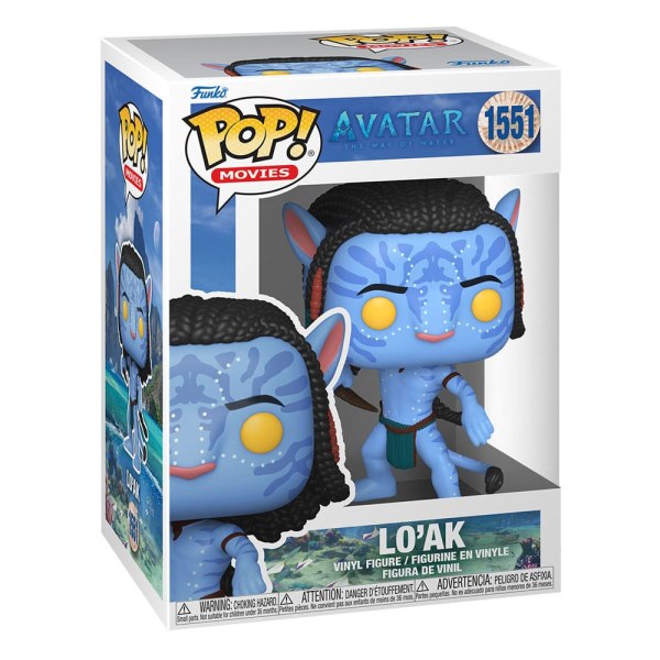 Avatar : La Voie de l'Eau POP! 1551 Films Figurine en vinyle Lo'ak 9 cm