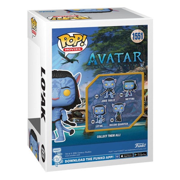 Avatar : La Voie de l'Eau POP! 1551 Films Figurine en vinyle Lo'ak 9 cm