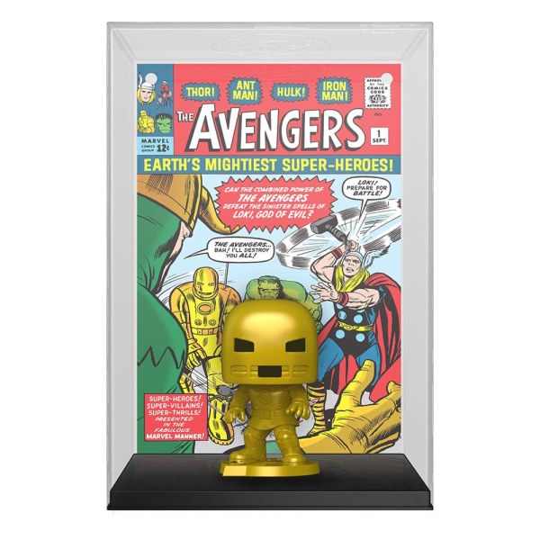 Figurine en vinyle Marvel POP! 28 Comic Cover Avengers #1 9 cm
