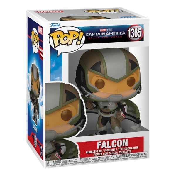Figurine en vinyle Captain America Merida New World POP! 1365 Movies Falcon 9 cm