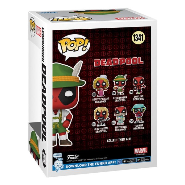 Figurine en vinyle Deadpool Parody POP! 1341 Lederhosen 9 cm