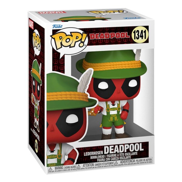 Figurine en vinyle Deadpool Parody POP! 1341 Lederhosen 9 cm