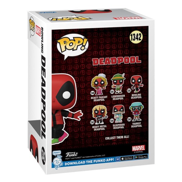Figurine en vinyle POP! 1342 Parodie Deadpool Bowling 9 cm