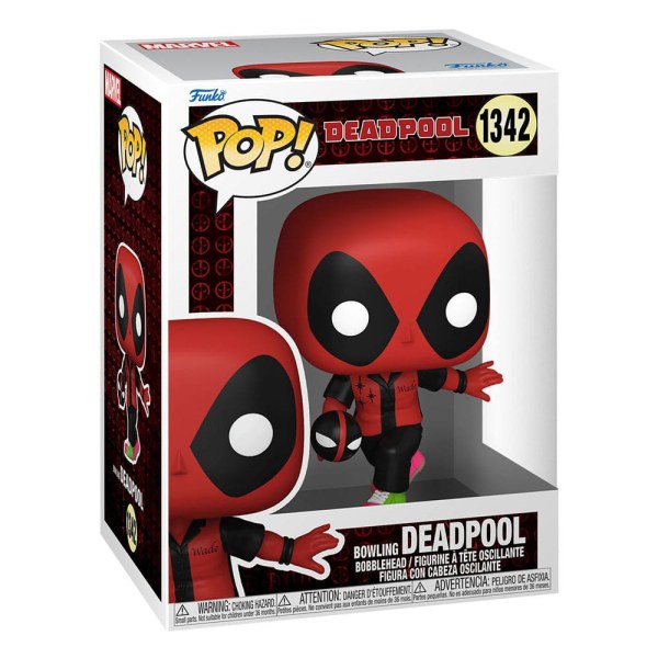 Figurine en vinyle POP! 1342 Parodie Deadpool Bowling 9 cm