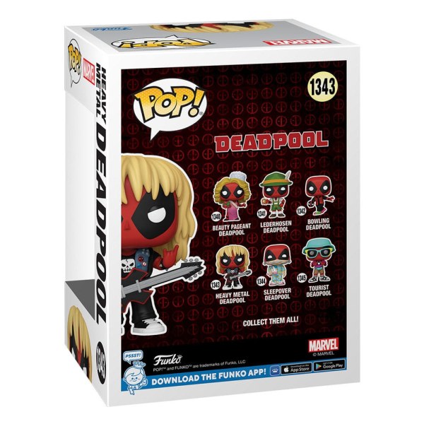 Deadpool Parodie POP! 1343 Figurine en vinyle Bande métallique 9 cm