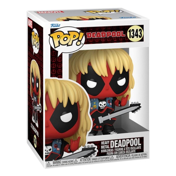 Deadpool Parodie POP! 1343 Figurine en vinyle Bande métallique 9 cm