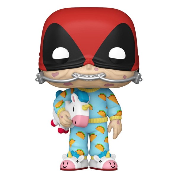 Figurine en vinyle POP! 1344 Parodie Deadpool Sleepover 9 cm