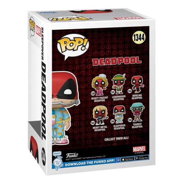 Figurine en vinyle POP! 1344 Parodie Deadpool Sleepover 9 cm