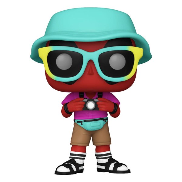Figurine en vinyle POP! 1345 Parodie Deadpool Touriste 9 cm