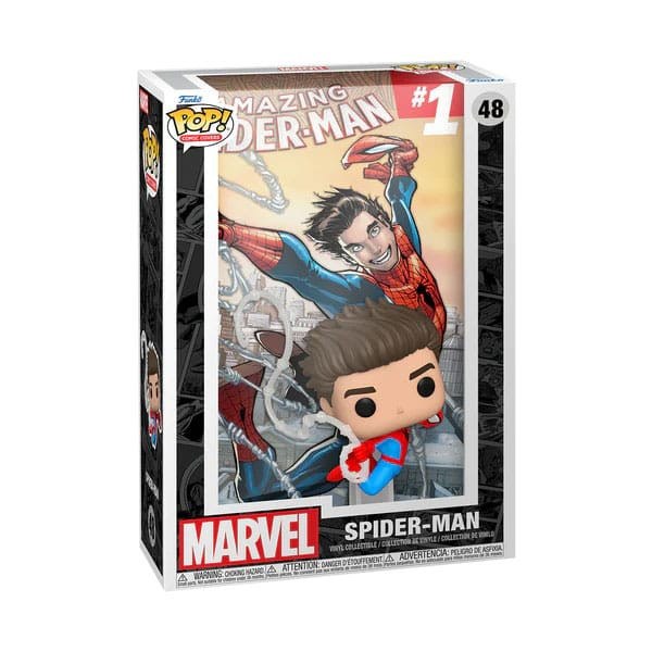 Figurine en vinyle Marvel POP! Comic Cover The Amazing Spider-Man #1 9 cm