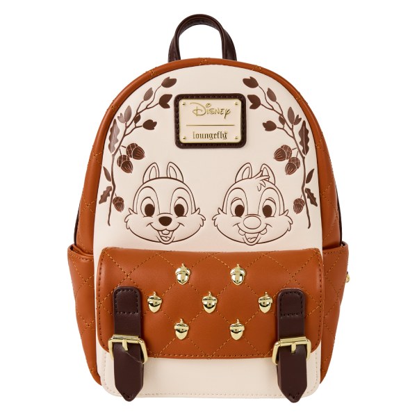 Mini sac à dos matelassé Tic et Tac - DISNEY LOUNGEFLY