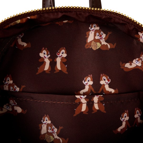 Mini sac à dos matelassé Tic et Tac - DISNEY LOUNGEFLY