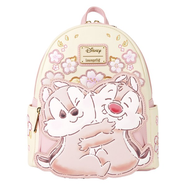 Mini sac à dos Tic et Tac fleurs de cerisier - DISNEY LOUNGEFLY