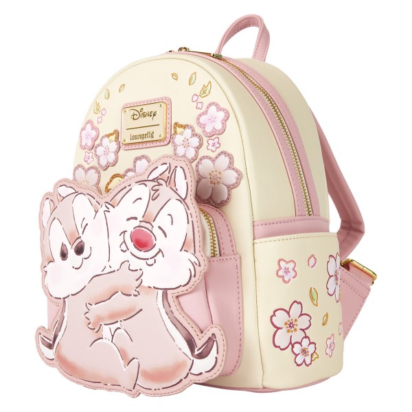Mini sac à dos Tic et Tac fleurs de cerisier - DISNEY LOUNGEFLY