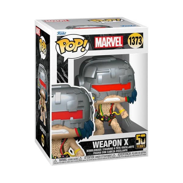Figurine Marvel POP! 1373 Marvel Vinyl Wolverine 50e - Arme Ultime X 9 cm