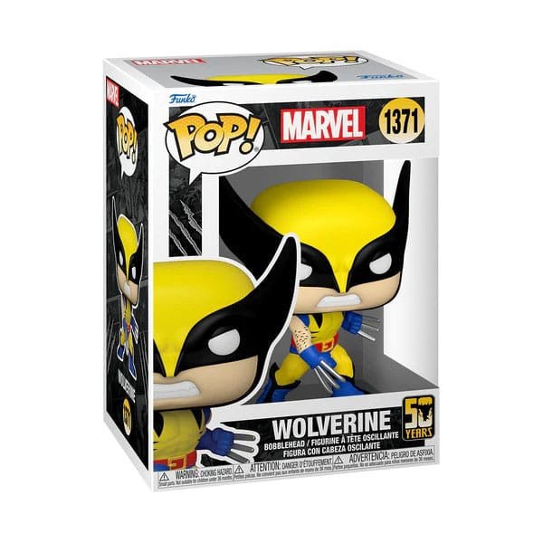 Figurine Marvel POP! 1371 Marvel Vinyl Wolverine 50e - Ultimate Wolverine (Classique) 9 cm