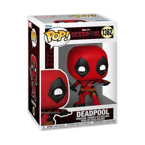 Figurine Marvel en vinyle Deadpool et Wolverine POP! Deadpool 9 cm