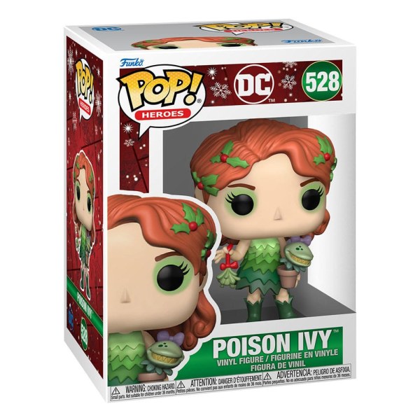 Figurine en vinyle DC Comics POP! 528 Heroes Holiday '24 - Poison Ivy 9 cm