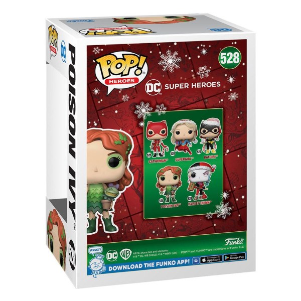 Figurine en vinyle DC Comics POP! 528 Heroes Holiday '24 - Poison Ivy 9 cm