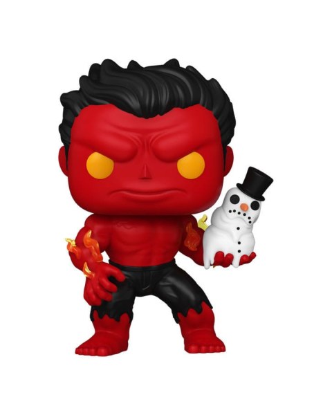 Figurine en vinyle Marvel POP! 1439 Holiday Red Hulk 9 cm