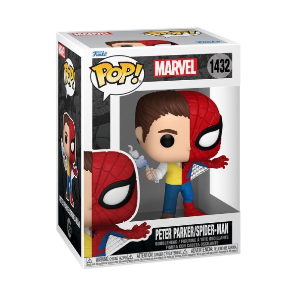 Figurine en vinyle Marvel POP! 1432 Split- Spider/Parker 9 cm